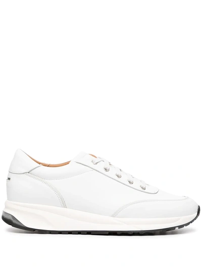 Unseen Footwear Trinity Leather Low-top Sneakers In White