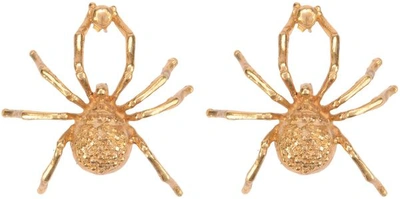 Natia X Lako Spider Earrings In Gold