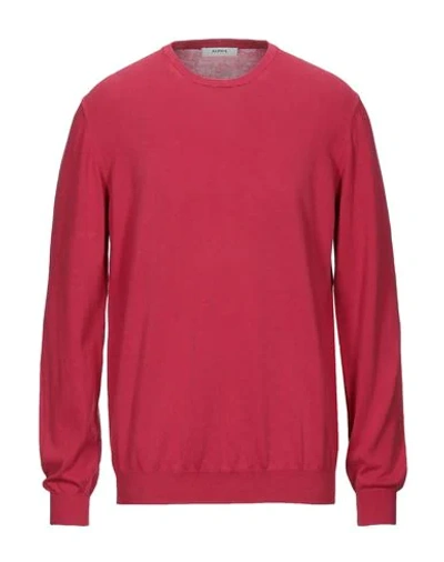 Alpha Studio Sweaters In Red