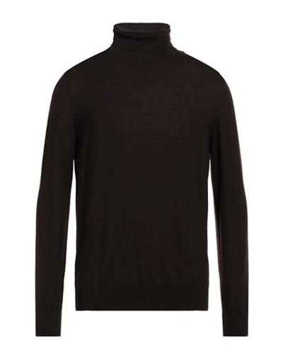 Vneck Turtleneck In Black