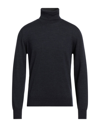 Vneck Turtlenecks In Blue