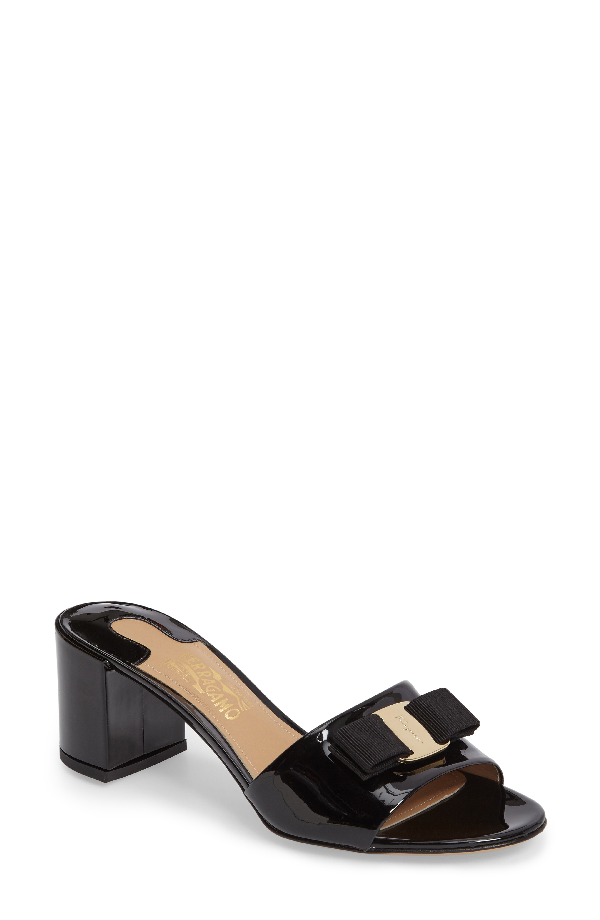 ferragamo block heel