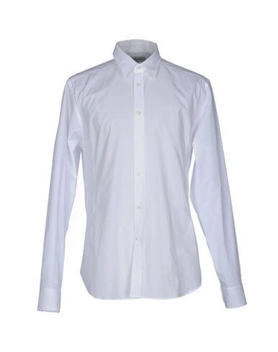 Paul & Joe Solid Color Shirt In White