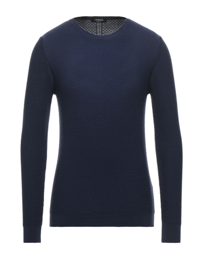 +39 Masq Sweaters In Navy Blue