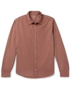 S.k.u. Save Khaki United Solid Color Shirt In Pastel Pink