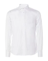 Alessandro Boni Solid Color Shirt In White