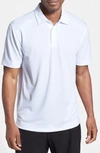 Cutter & Buck Genre Drytec Moisture Wicking Polo In White