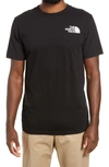 The North Face Logo Graphic Tee In Tnf Black 4
