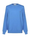 Brooksfield Sweaters In Sky Blue