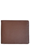 Royce Rfid Leather Bifold Wallet In Brown