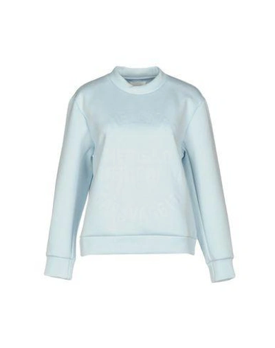 Wood Wood Sweatshirts In Sky Blue