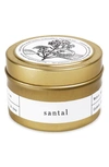 Brooklyn Candle Travel Candle Tin In Santal
