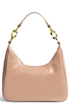 House Of Want Newbie Vegan Leather Shoulder Bag In Beige