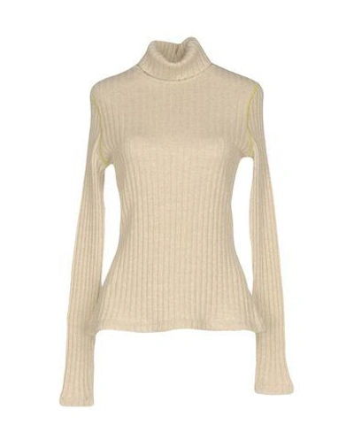 Paco Rabanne Polo Neck In Beige