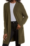 Madewell Kent Cardigan Sweater In Dried Olive