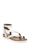 Franco Sarto Daven Gladiator Sandals Women's Shoes In Putty Faux Leather