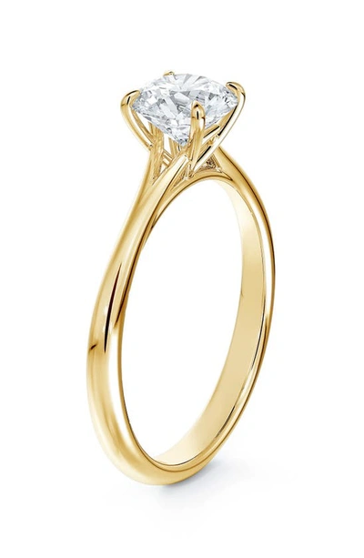 Forevermark Icon(tm) Setting Round Diamond Engagement Ring In Yellow Gold-d1.00ct