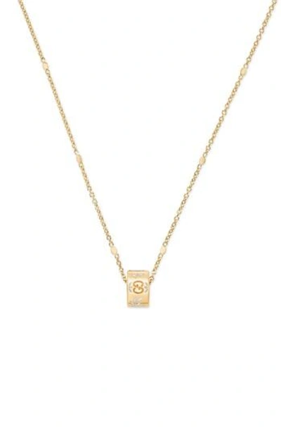 Gucci 18k Yellow Gold Icon Necklace, 17.3"
