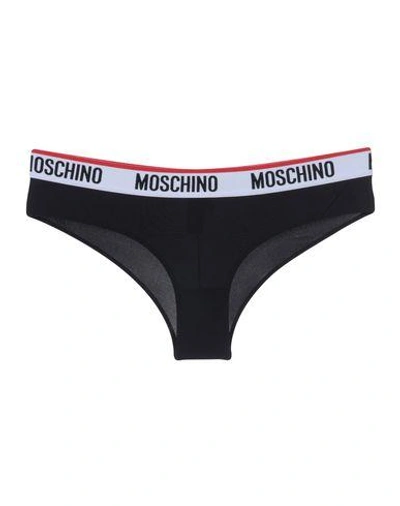 Moschino Underwear Briefs In Black