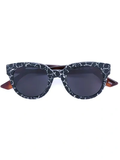 Mcq By Alexander Mcqueen Eyewear D-ring Frame Sunglasses - Black