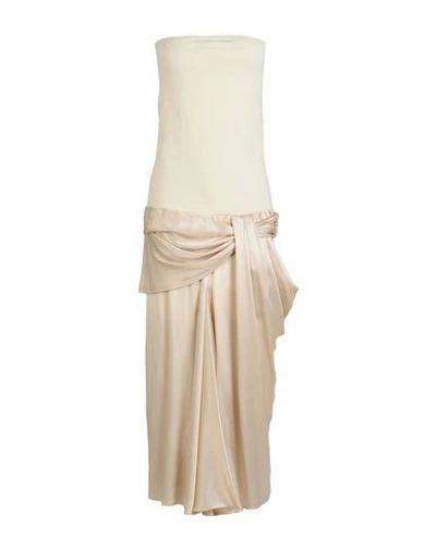 Antonio Marras 3/4 Length Dress In Ivory