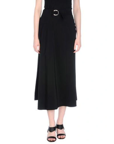 Preen By Thornton Bregazzi Maxi Skirts In Black