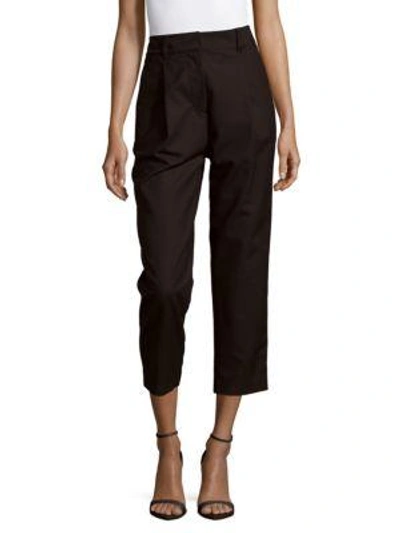 3.1 Phillip Lim / フィリップ リム Carrot Cropped Solid Pants In Black