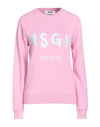 Msgm Sweatshirts In Pink