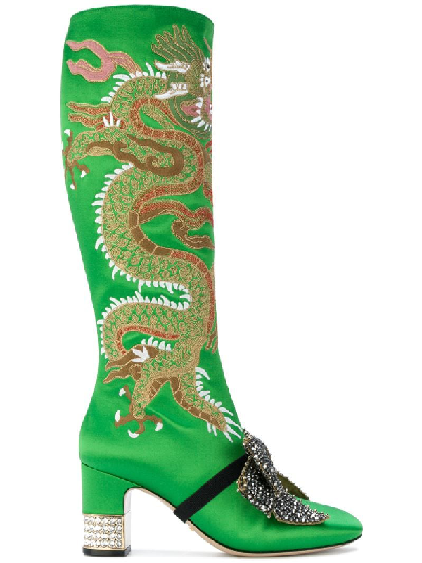 gucci candy dragon boots
