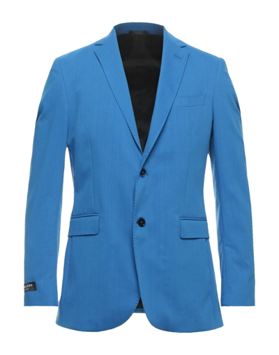 Marciano Suit Jackets In Blue