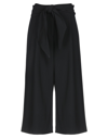 Seventy Sergio Tegon Cropped Pants In Black