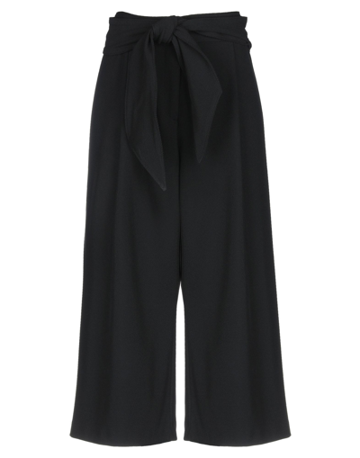 Seventy Sergio Tegon Cropped Pants In Black