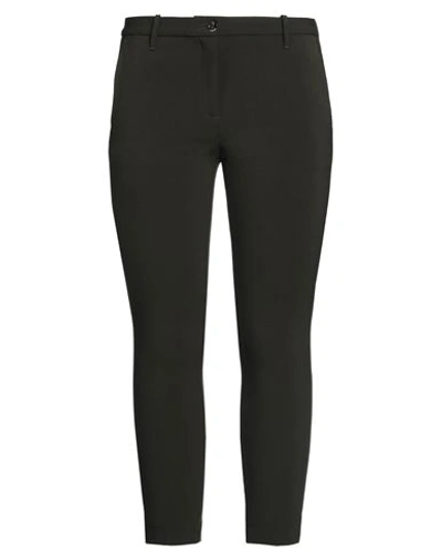 Nine:inthe:morning Nine In The Morning Woman Pants Military Green Size 29 Wool, Polyamide, Elastane In Black