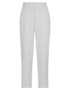 Merci .., Woman Pants Ivory Size 10 Polyester, Nylon, Elastane In White