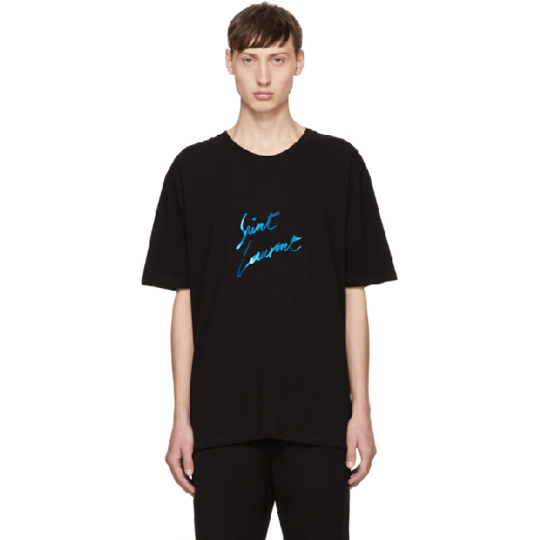 saint laurent signature shirt