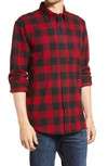 L.l.bean Traditional Fit Scotch Plaid Button-down Flannel Shirt In Rob Roy Tartan