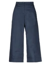 Rossopuro Casual Pants In Navy Blue