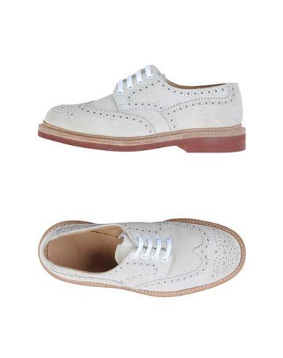 Church's Laced Shoes In Beige