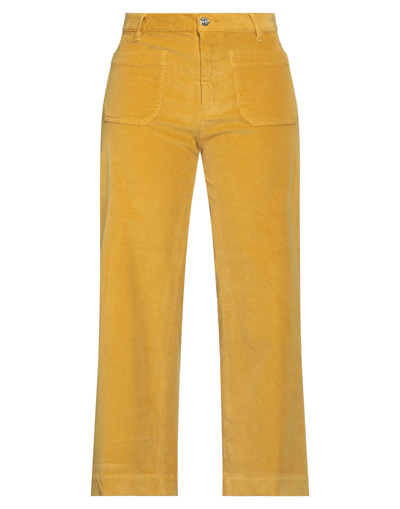 Nine:inthe:morning Nine In The Morning Woman Pants Marigold Size 27 Cotton, Modal, Elastane In Yellow