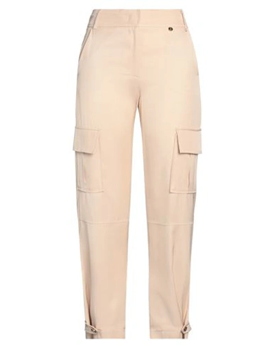 Liu •jo Pants In Beige