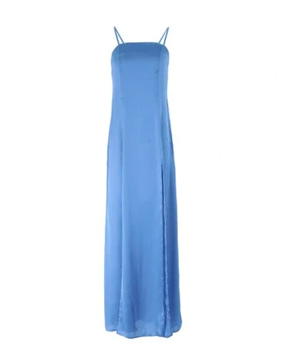 Actualee Long Dresses In Blue