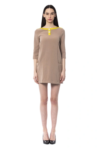 Byblos Short Dresses In Brown