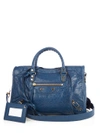 Balenciaga Classic City S Bag In Blue