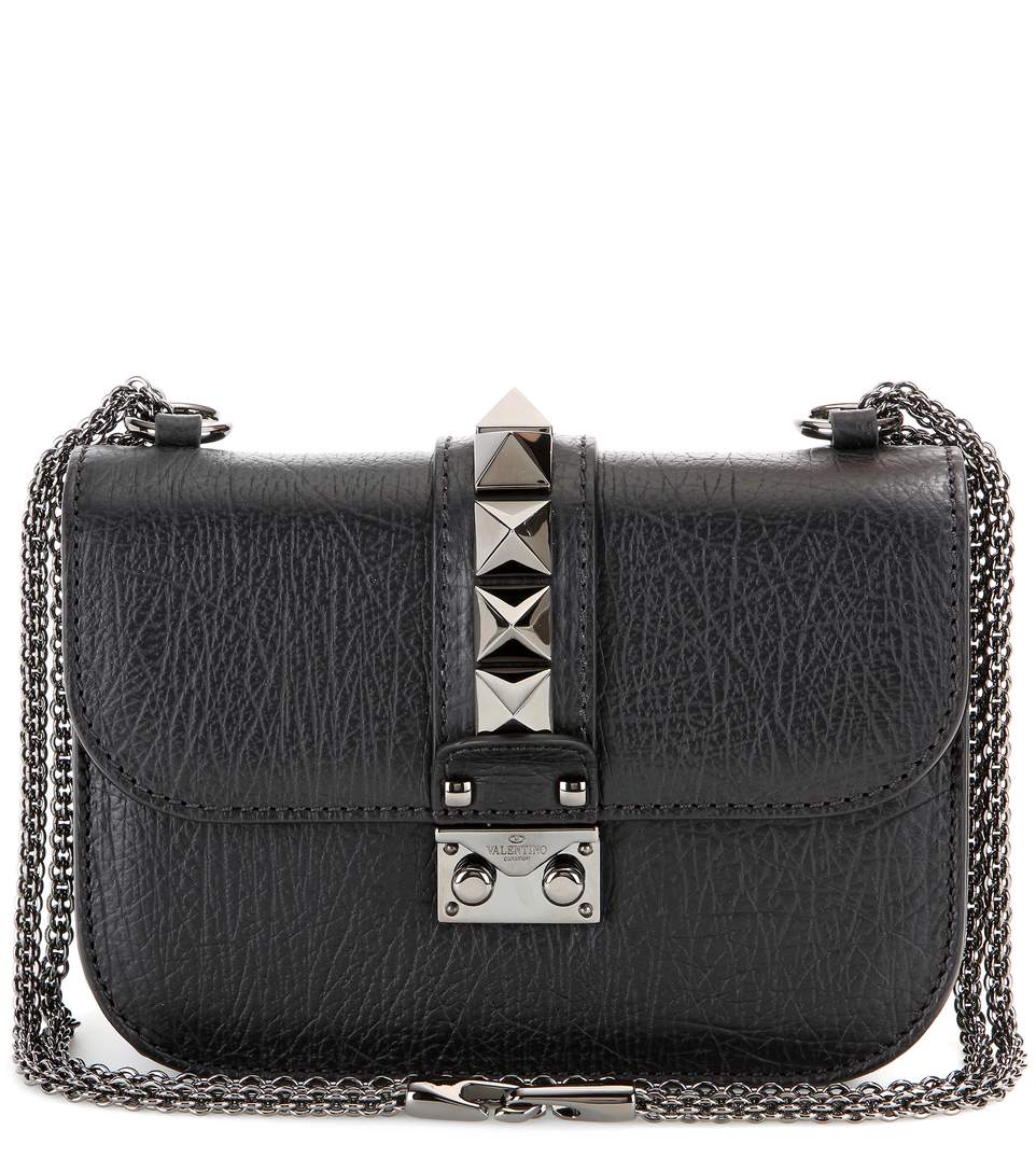 valentino small lock shoulder bag