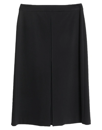 Seventy Sergio Tegon Midi Skirts In Black