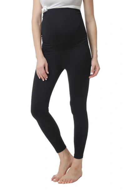 Kimi And Kai Rae Belly Support Maternity Leggings In Black