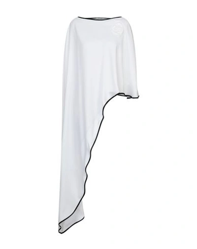 Cristinaeffe Capes & Ponchos In White