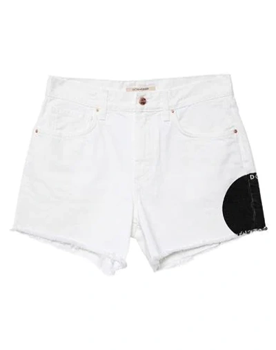 Don The Fuller Denim Shorts In White