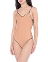 Oseree One-piece Swimsuits In Pale Pink