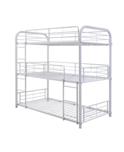 Acme Furniture Cairo Triple Bunk Bed - Twin In White